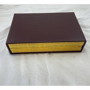 Nat Geo Jul–Dec 1973 Slipcover Set | Nature, Photography, World Study